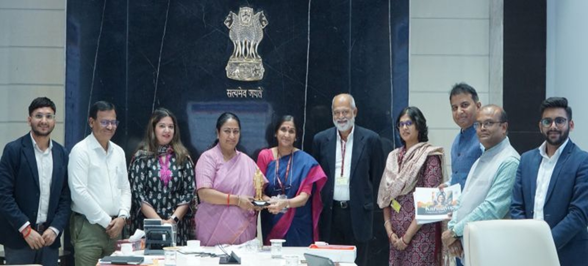 Meeting with Hon’ble CM Smt. Rekha Gupta and Chief Secretary to discuss the way forward for implementing Mission Karmayogi in the Government of NCT of Delhi