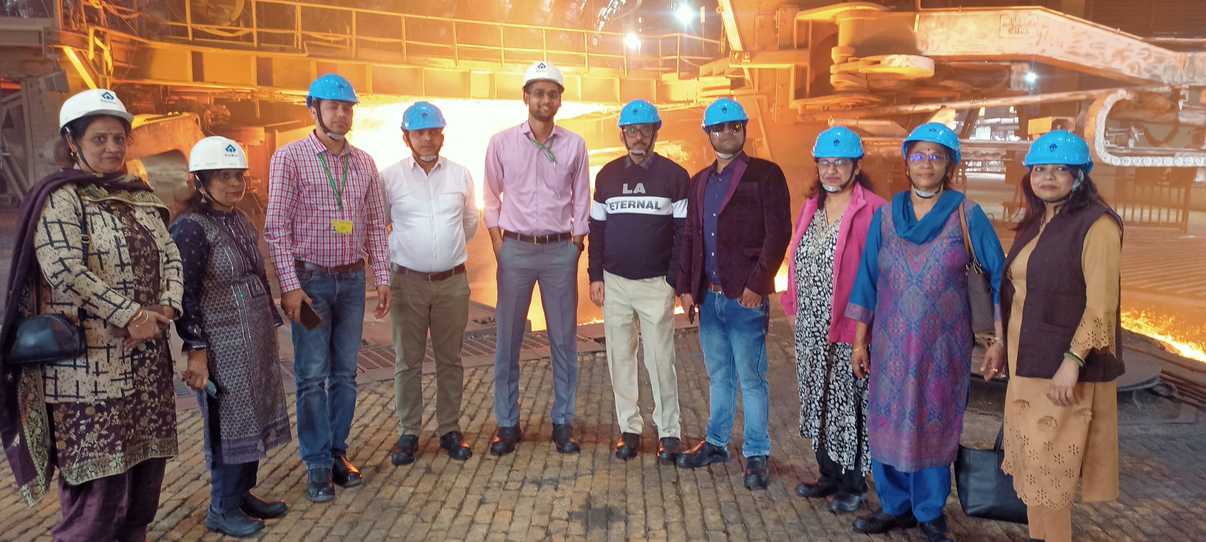 An immersion visit to Bhilai Steel Plant, SAIL