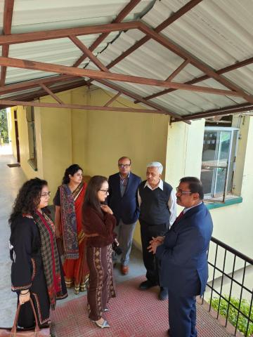 The CBC team visited the Administrative Training Institute (ATI), Mizoram