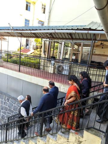 The CBC team visited the Administrative Training Institute (ATI), Mizoram