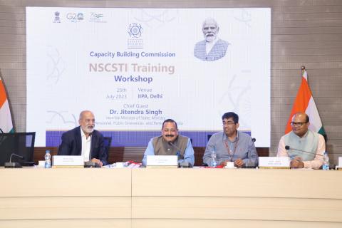 NSCSTI Training Workshop at IIPA Delhi