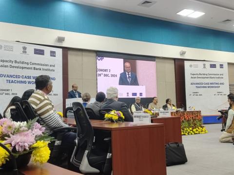 MoS Dr. Jitendra Singh inaugurated the Advanced Case Writing and Teaching Workshop, and launched the Amrit Gyaan Kosh Portal