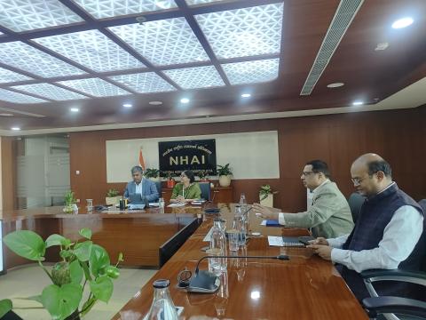 Chairman (NHAI) and Member (Admin)  Capacity Building Commission held a pivotal meeting to strengthen NHAI's workforce