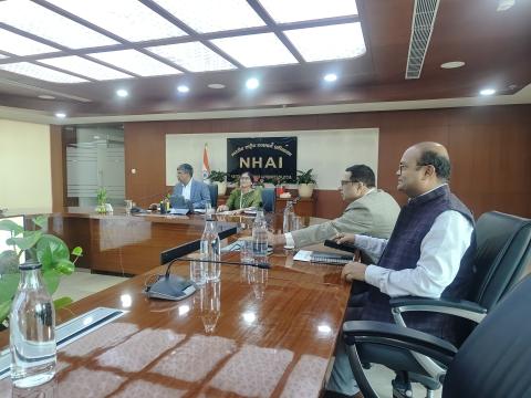 Chairman (NHAI) and Member (Admin)  Capacity Building Commission held a pivotal meeting to strengthen NHAI's workforce