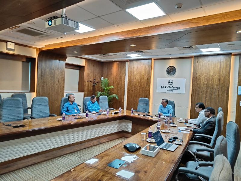 L&T Defence IU organized a day-long immersion visit for Defence PSUs