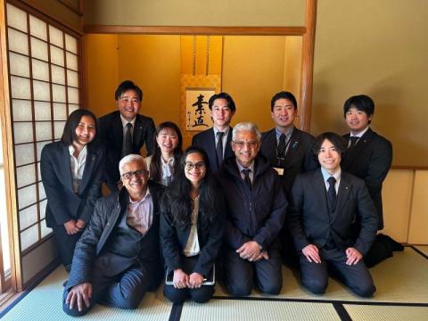 Dr. R Balasubramaniam, Member (HR), CBC, visited the Matsushita Institute of Government and Management, Japan