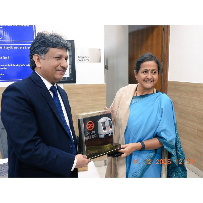 Ms. S. Radha Chauhan, Chairperson, Capacity Building Commission visited Delhi Metro Rail Corporation (DMRC) Academy - Image 2