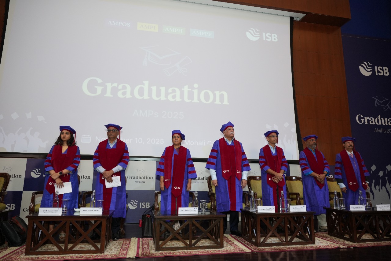 Ms. S Radha Chauhan, Chairperson, Capacity Building Commission, Addresses ISB’s Advanced Management Program Graduation Ceremony - Image 4