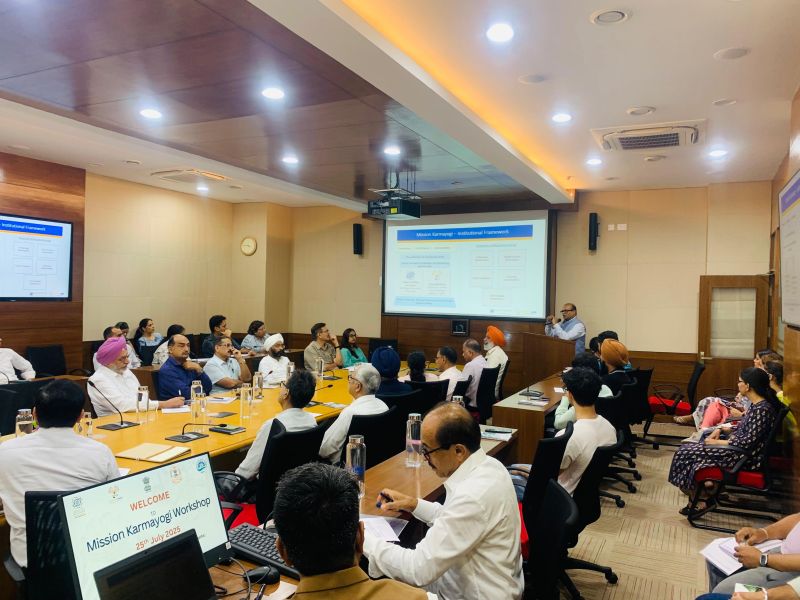 S P Roy, Joint Secretary, Capacity Building Commission conducted an enlightening session on Mission Karmyogi - Image 3
