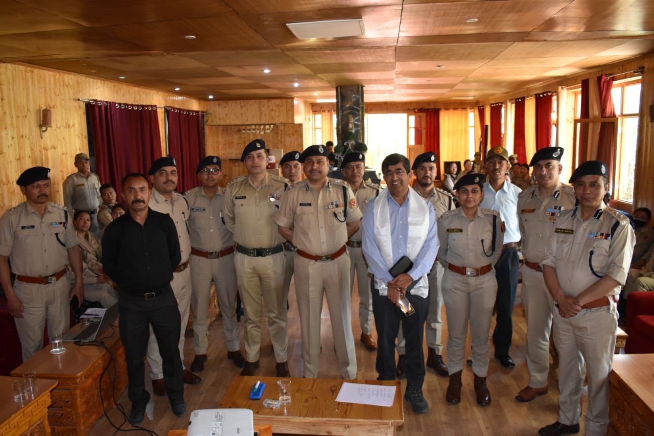 Ladakh Police Behavioural Training Exercise