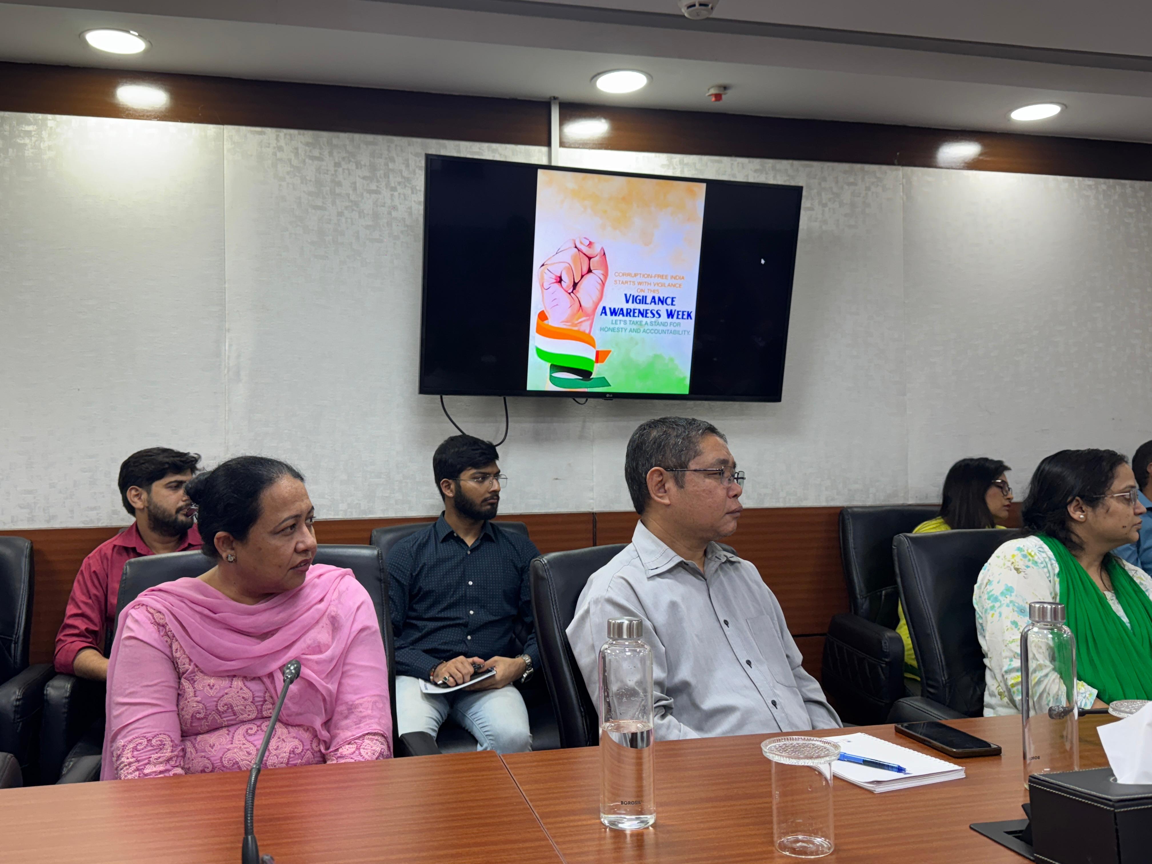 Samuchik charcha on vigilance awareness week at CBC - Image 3