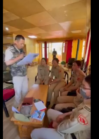 Ladakh Police Behavioural Training Exercise