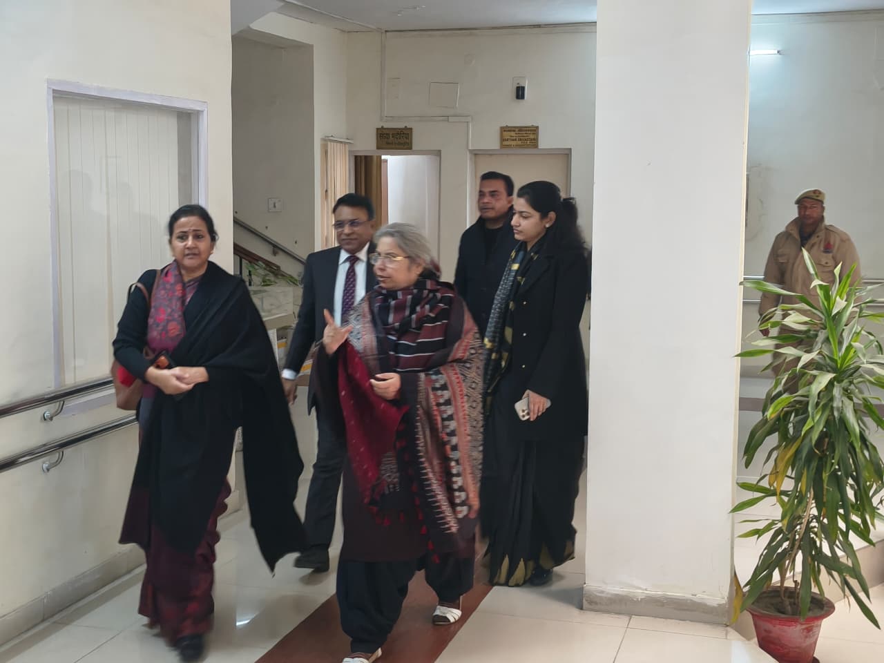 Chairperson CBC, Ms S Radha Chauhan, visited @upacademyup & held detailed discussions with institute leadership - Image 3
