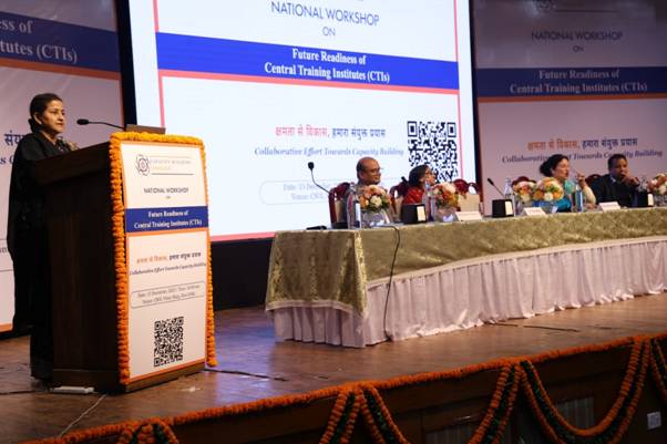 Capacity Building Commission organises National Workshop on “Future Readiness of Central Training Institutes”
