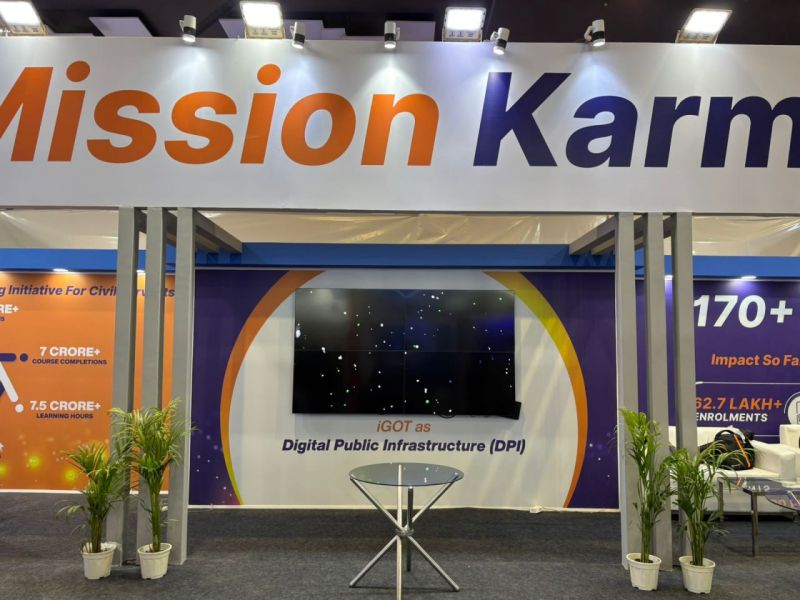 Mission Karmayogi showcases AI-Enabled Capacity Building of Civil Servants at IndiaAI Impact Summit 2026  Under the visionary leadership of Hon’ble Prime Minister Shri Narendra Modi, Mission Karmayogi continues to drive large-scale civil services reform by strengthening capacity building across government through digital and AI-enabled learning.  During the IndiaAI Impact Summit 2026, Mission Karmayogi is showcasing its AI-powered learning and governance solutions at a dedicated stall at Bharat Mandapam, Ne