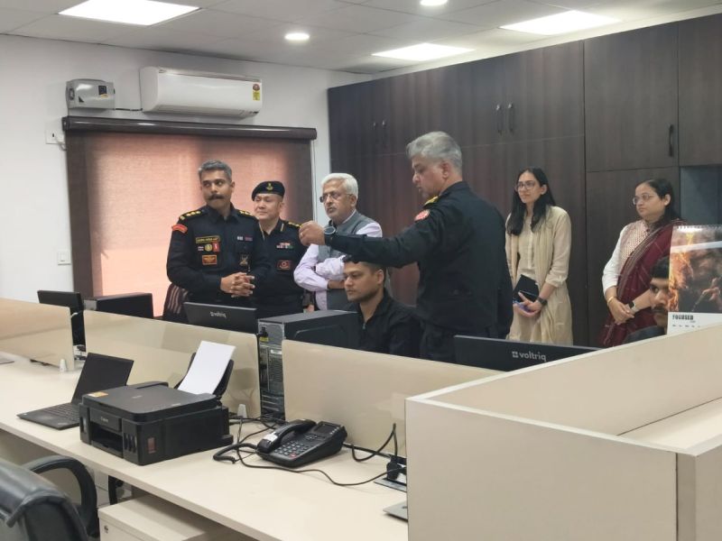 Dr. R. Balasubramaniam, Member-HR, Capacity Building Commission visited the National Security Guard, Manesar. - Image 2