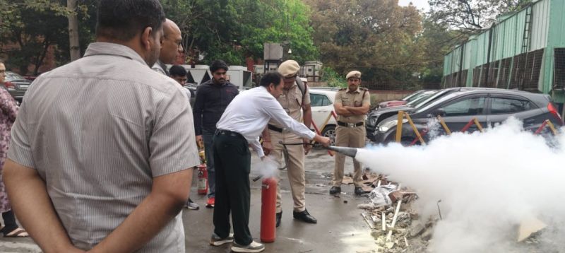 Fire Drill was being organised at Capacity Building Commission. - Image 4