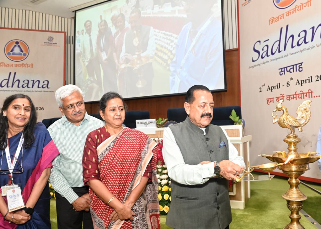 MoS (PP), Dr. Jitendra Singh addresses at the Special Session held today during Karmayogi Sādhana Saptah. - Image 2