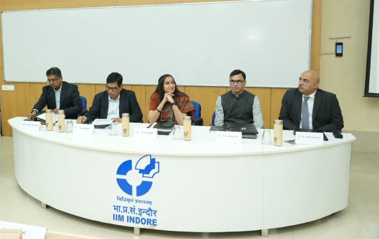 Dr. Alka Mittal and Mr. Atul Sobti also met with Prof. Himanshu Rai, Director, IIM Indore, further strengthening the collaboration between key institutions committed to leadership excellence - Image 4