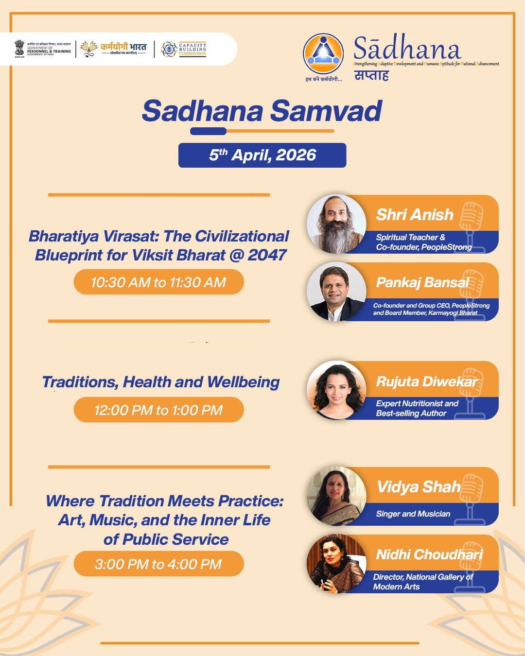 ādhana Saptah Day 4: Key Highlights of Tradition-Focused Webinars