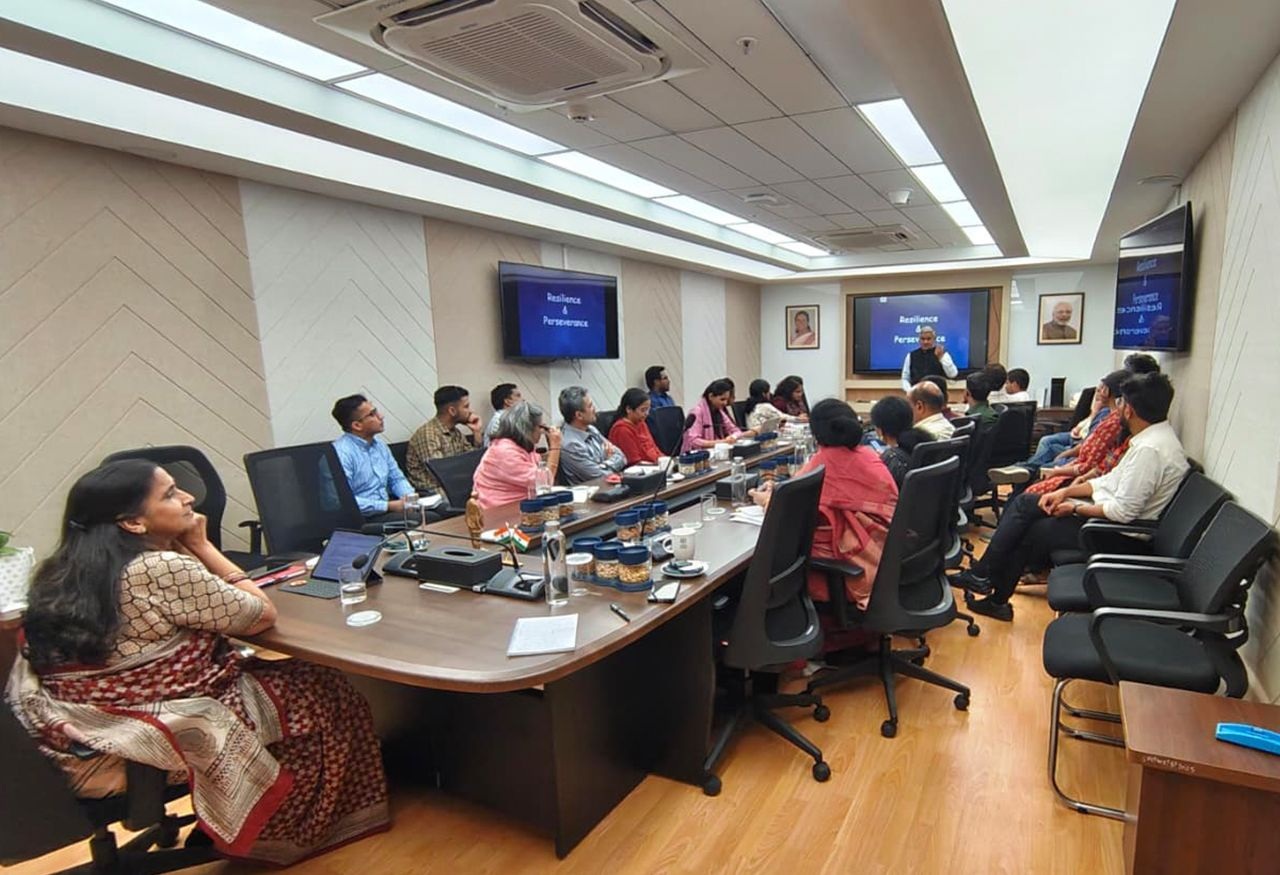 Dr. Debasis Satapathy, Executive Director, NBCC (India) Ltd. delivered an expert lecture on “Lessons from Indian Scriptures on Mentoring and Coaching for Transformational Leadership” - Image 3