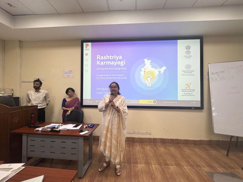 Rashtriya Karmayogi Large Scale Jan Seva Programme(Lead Trainer Training Workshop) Rashtriya Karmayogi Large Scale Jan Seva Programme(Lead Trainer Training Workshop)