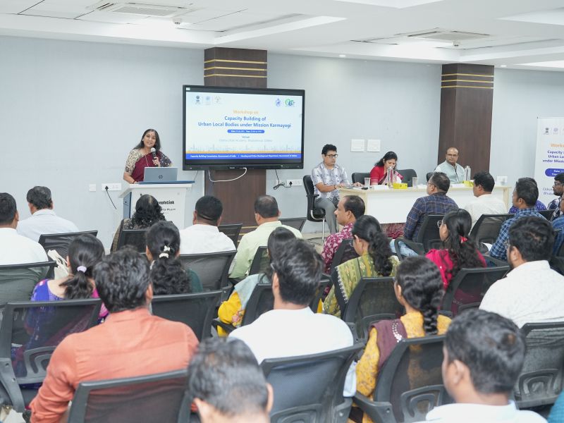 CBC, in collaboration with the Housing & Urban Development Department, Government of Odisha, conducted a capacity-building workshop CBC, in collaboration with the Housing & Urban Development Department, Government of Odisha, conducted a capacity-building workshop