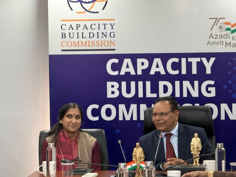 Capacity Building Commission organized a thought-provoking talk by Dr. Onkar Sharma, Former Chief Labour Commissioner, Government of India