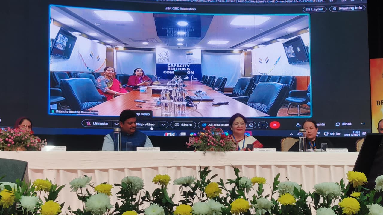 Jammu & Kashmir: One-Day Workshop on Developing Capacity Building Plans