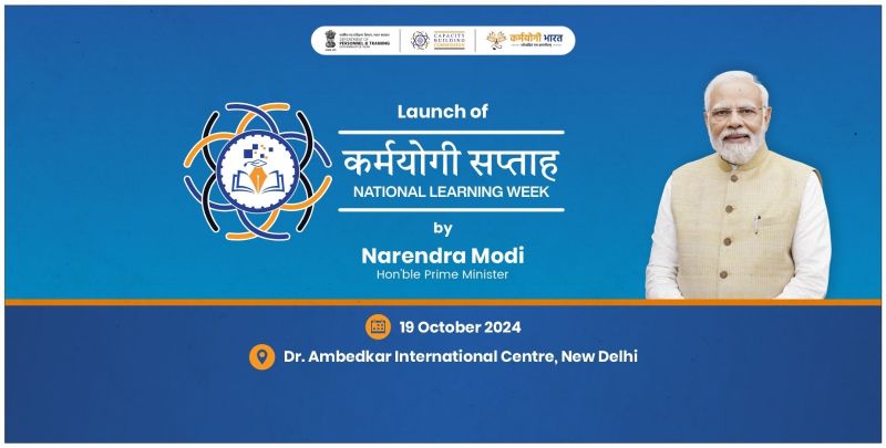 National Learning Week, launched by our Hon’ble Prime Minister, Shri Narendra Modi