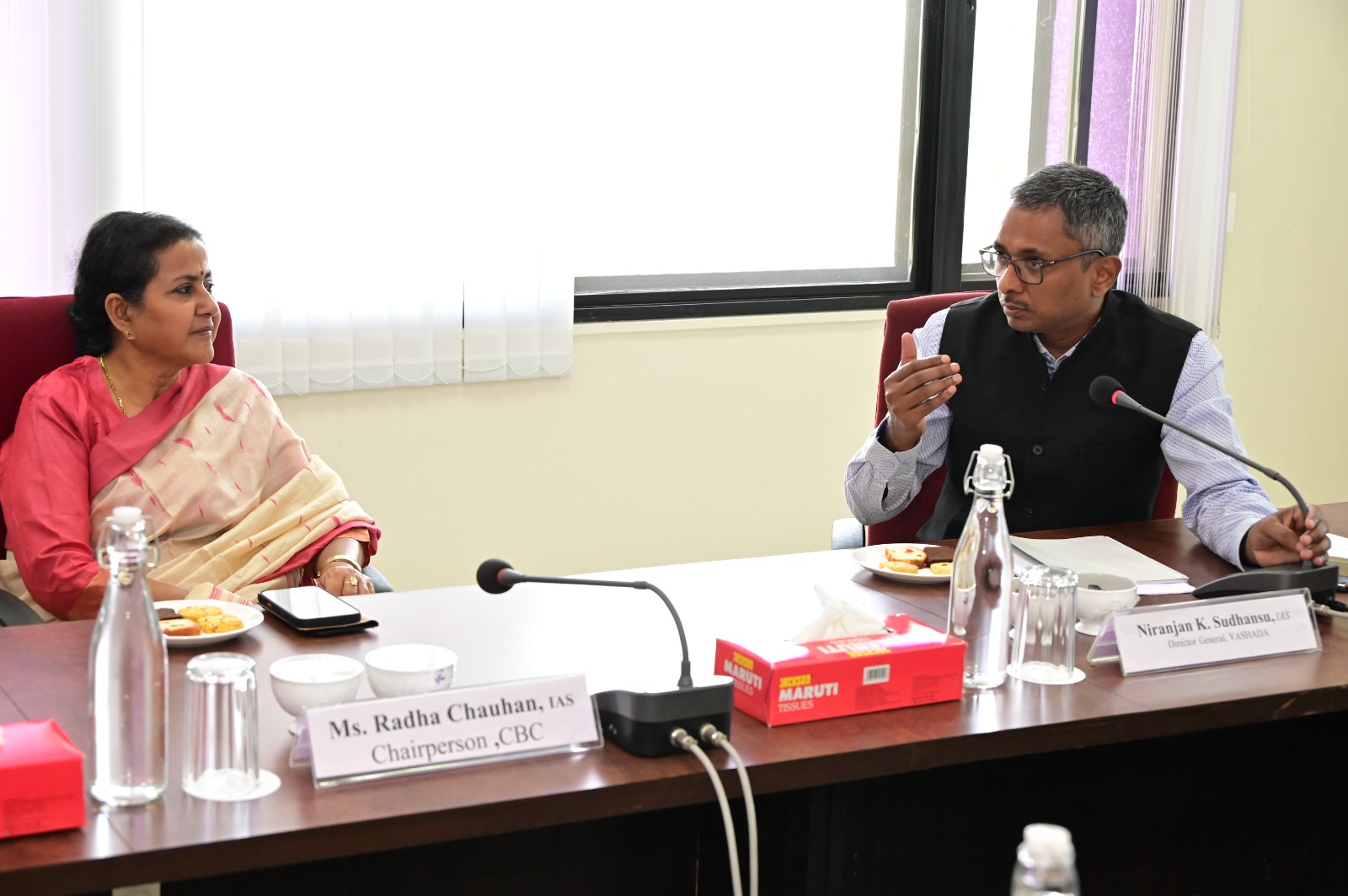 Ms. S Radha Chauhan, Chairperson, CBC, visits Yashwantrao Chavan Academy of Development Administration (YASHADA), Pune, Maharashtra