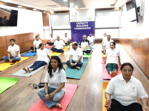 Yoga Day Celebration at CBC