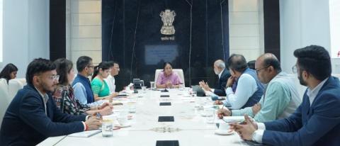 Meeting with Hon’ble CM Smt. Rekha Gupta and Chief Secretary to discuss the way forward for implementing Mission Karmayogi in the Government of NCT of Delhi
