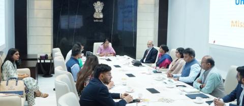 Meeting with Hon’ble CM Smt. Rekha Gupta and Chief Secretary to discuss the way forward for implementing Mission Karmayogi in the Government of NCT of Delhi