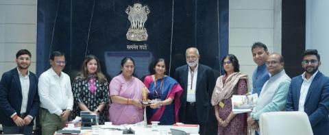 Meeting with Hon’ble CM Smt. Rekha Gupta and Chief Secretary to discuss the way forward for implementing Mission Karmayogi in the Government of NCT of Delhi