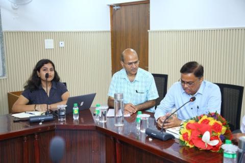 Capacity Building Commission conducted an on-site assessment of the National CPWD Academy, Ghaziabad (Delhi NCR)