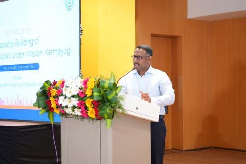 Workshop for Urban Local Bodies (ULBs) at the School of Planning & Architecture Vijayawada