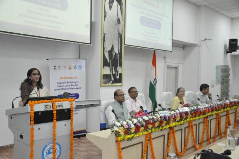 One-day Capacity Building Workshop for Urban Local Bodies (ULBs) of the state at the Haryana Institute of Public Administration (HIPA), Gurugram