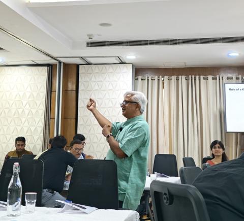 Member-HR, Dr. R Balasubramaniam, CBC, led a workshop on 10th July 2025 for Capacity Building Units of MDOs
