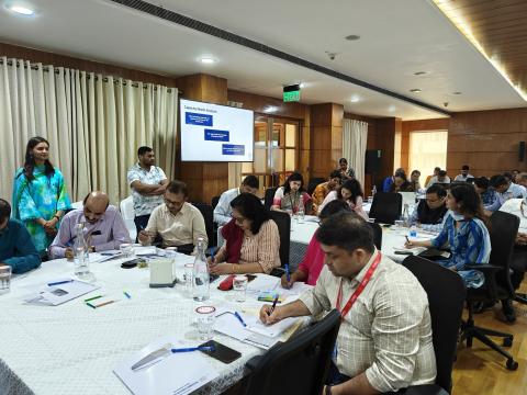 Member-HR, Dr. R Balasubramaniam, CBC, led a workshop on 10th July 2025 for Capacity Building Units of MDOs