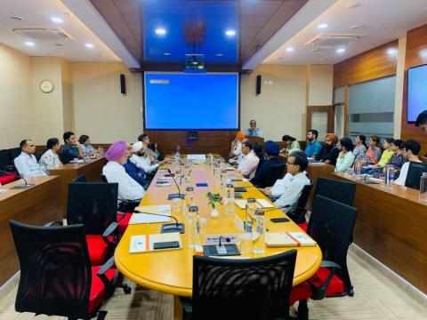 S P Roy, Joint Secretary, Capacity Building Commission conducted an enlightening session on Mission Karmayogi