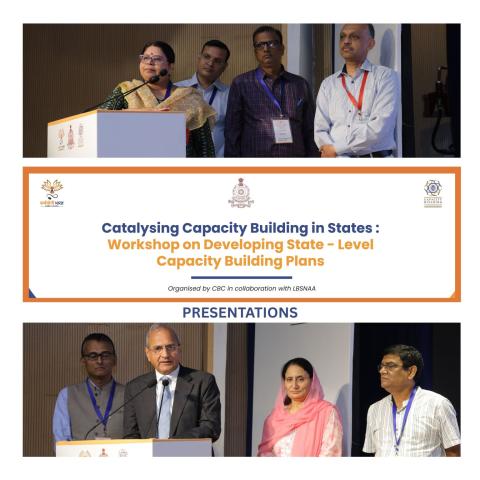 Workshop on Developing State-Level Capacity Building Plans