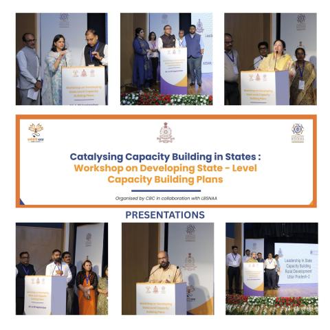 Workshop on Developing State-Level Capacity Building Plans