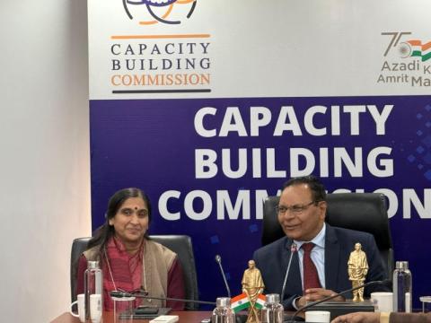 Capacity Building Commission organized a thought-provoking talk by Dr. Onkar Sharma, Former Chief Labour Commissioner, Government of India