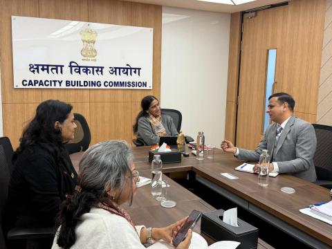 Joint Secretary, Shri Jagdeep Gupta, IPoS (2004) joins Capacity Building Commission (CBC) today