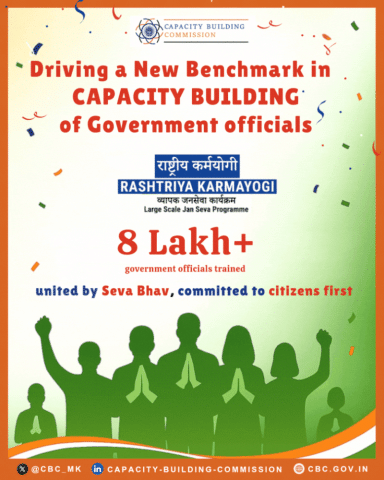 Rashtriya Karmayogi Jan Seva Program - 8,00,000 Government officials trained