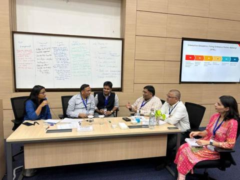 Second Advanced Case Writing workshop being held at IRIF, Secunderabad.