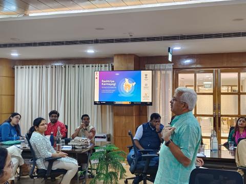 Rashtriya Karmayogi Large Scale Jan Seva Programme training for CBC officials and employees