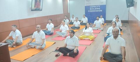 Yoga Day Celebration at CBC