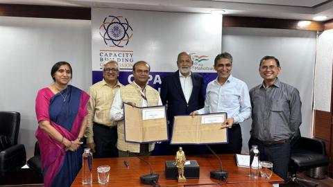 Signed an MoU for collaboration on various capacity-building initiatives